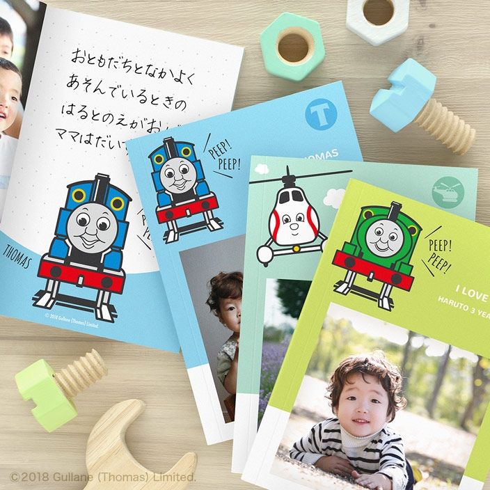 SNSで人気投票!上位キャラを表紙に採用 「きかんしゃトーマス キャラクターズフォトブック」発売