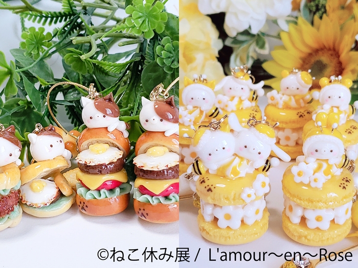 ねこ休み展 グッズ:L'amour~en~Rose