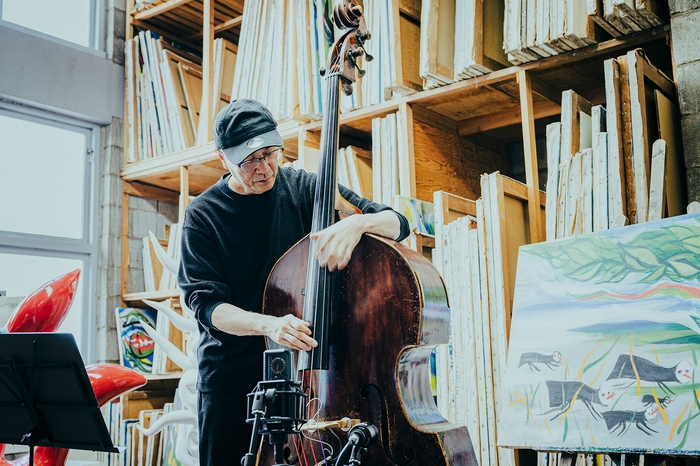 井上陽介 レコーディング風景