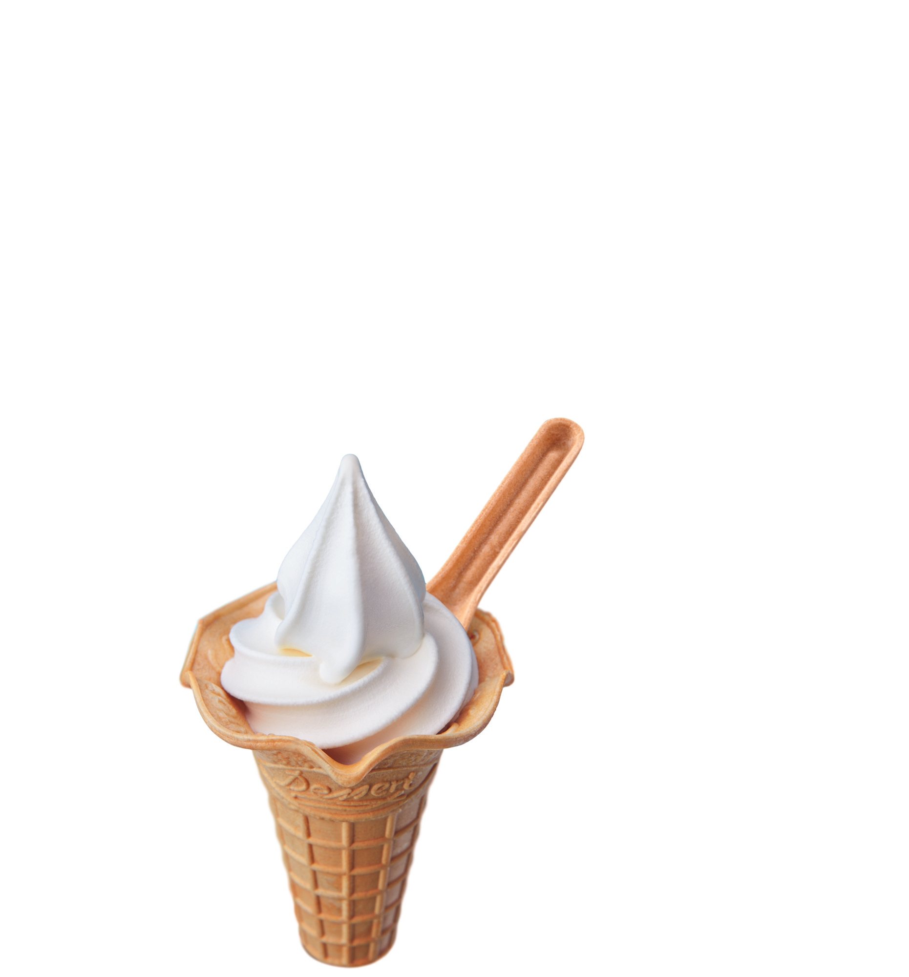 ソフトクリームバニラ  コーン(左) イメージ画像