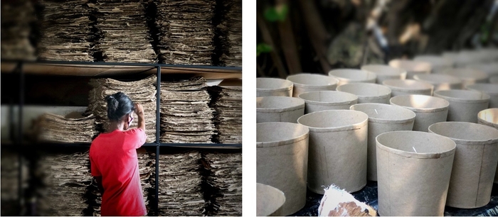 100%リサイクル紙を使用