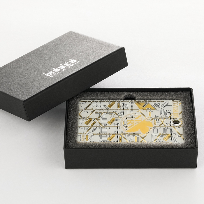 FLASH NERV 基板アート ICカードケース 白 ケース入り