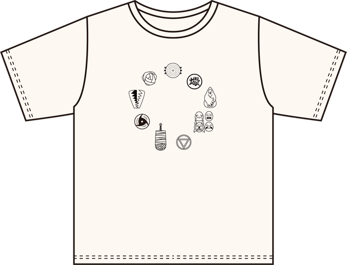 ▲SHINOBIZATO+ 「暁」アイコンTシャツ