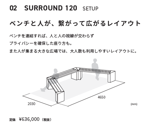 設置事例 02 Surround 120 set up
