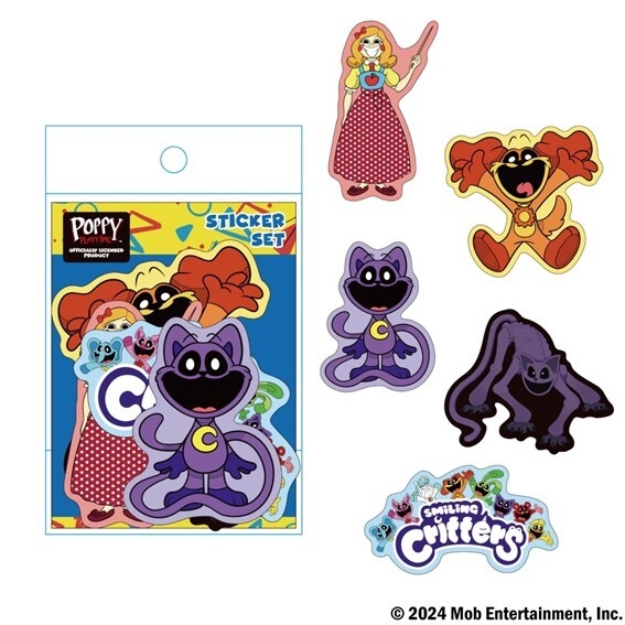 <Poppy Playtime ダイカットステッカー B 画像>