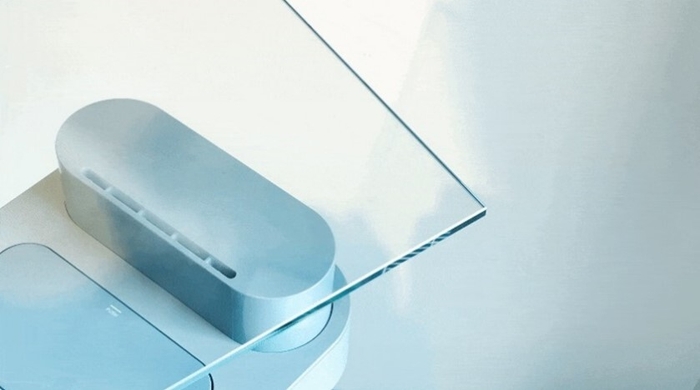 写真4:ナノ粒子による結露抑制の様子