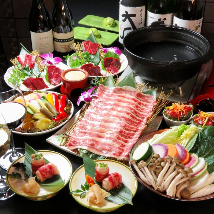 『桜鍋コース 雅』