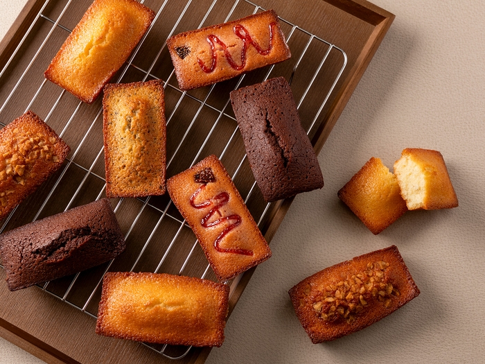 5種類の焼き立てフィナンシェを限定販売