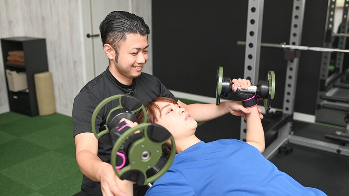 トレーニング指導風景