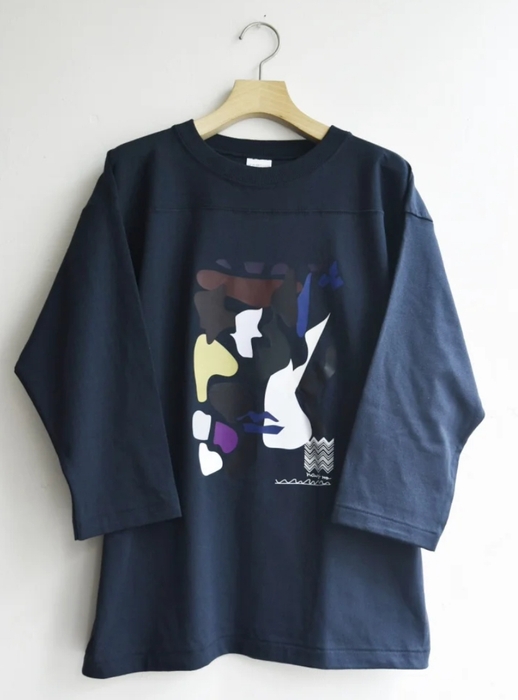 BECOME・DRAW(ビカム ドロー)top/navy ×monotone pallete