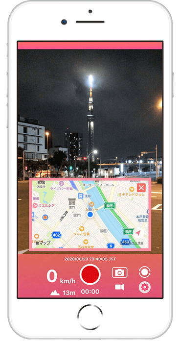 観光地での写真