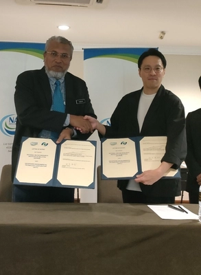 株式会社地圏環境テクノロジーはマレーシアの政府機関である マレーシア国立水理研究所(NAHRIM)と戦略的パートナーとしての 協力関係を定めたLOI(基本合意書)を締結しました。
