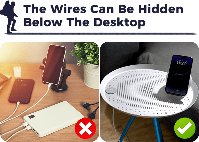 小物の置き場に困らない