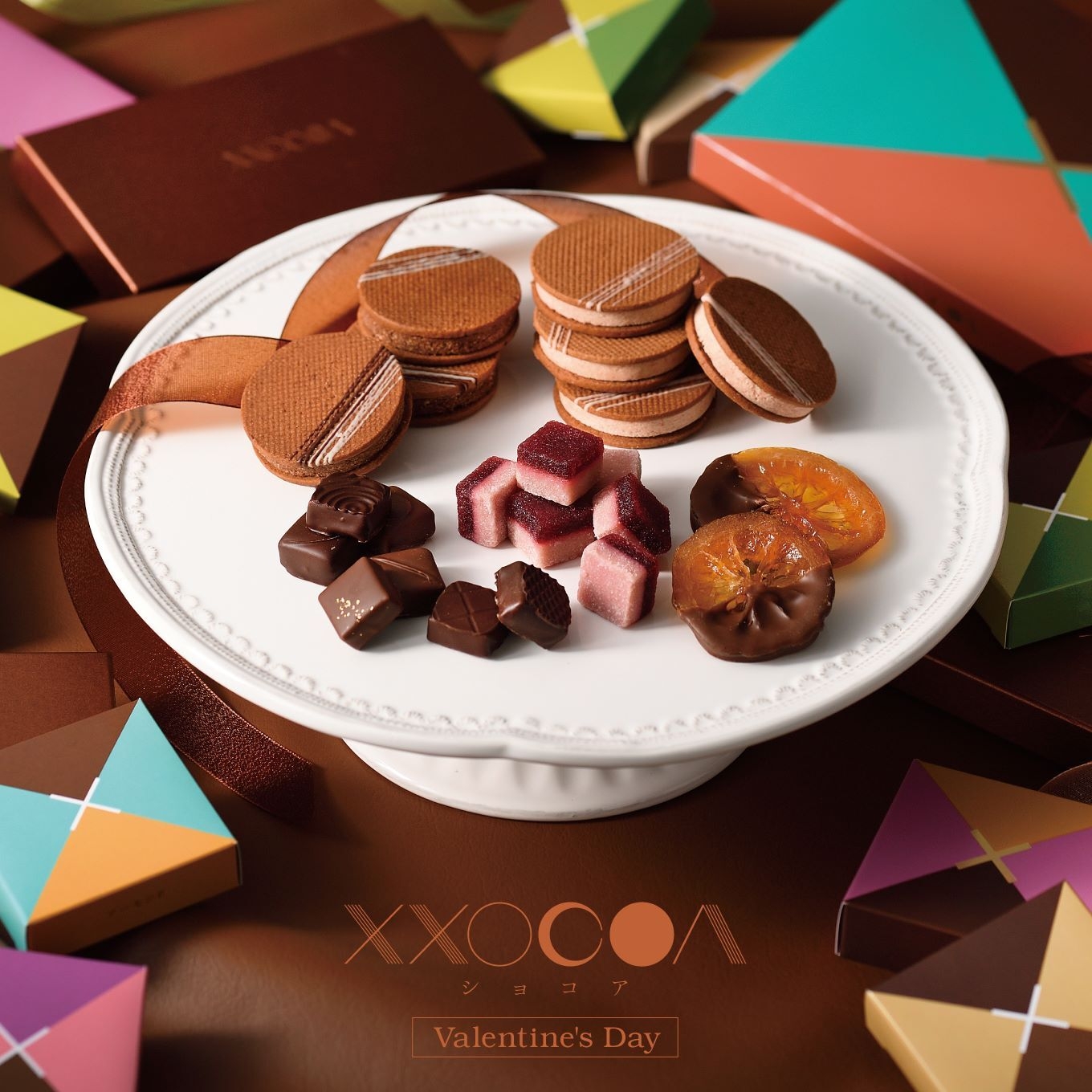 大丸福岡天神店×XXOCOA バレンタイン2025 展開商品(一部)