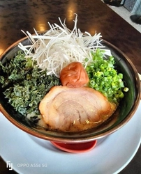 今年の春夏もつくばのラーメン清六家で決まり！ 春の「梅極み鶏」夏の「冷やし担々麺」が始動