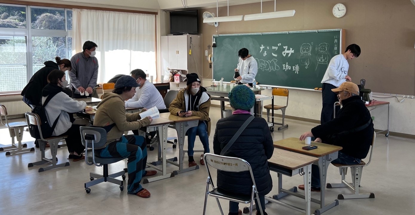 令和5年(2023年)に開催した「ジャパンコーヒーフェスティバル 2023 in 川俣町」の様子