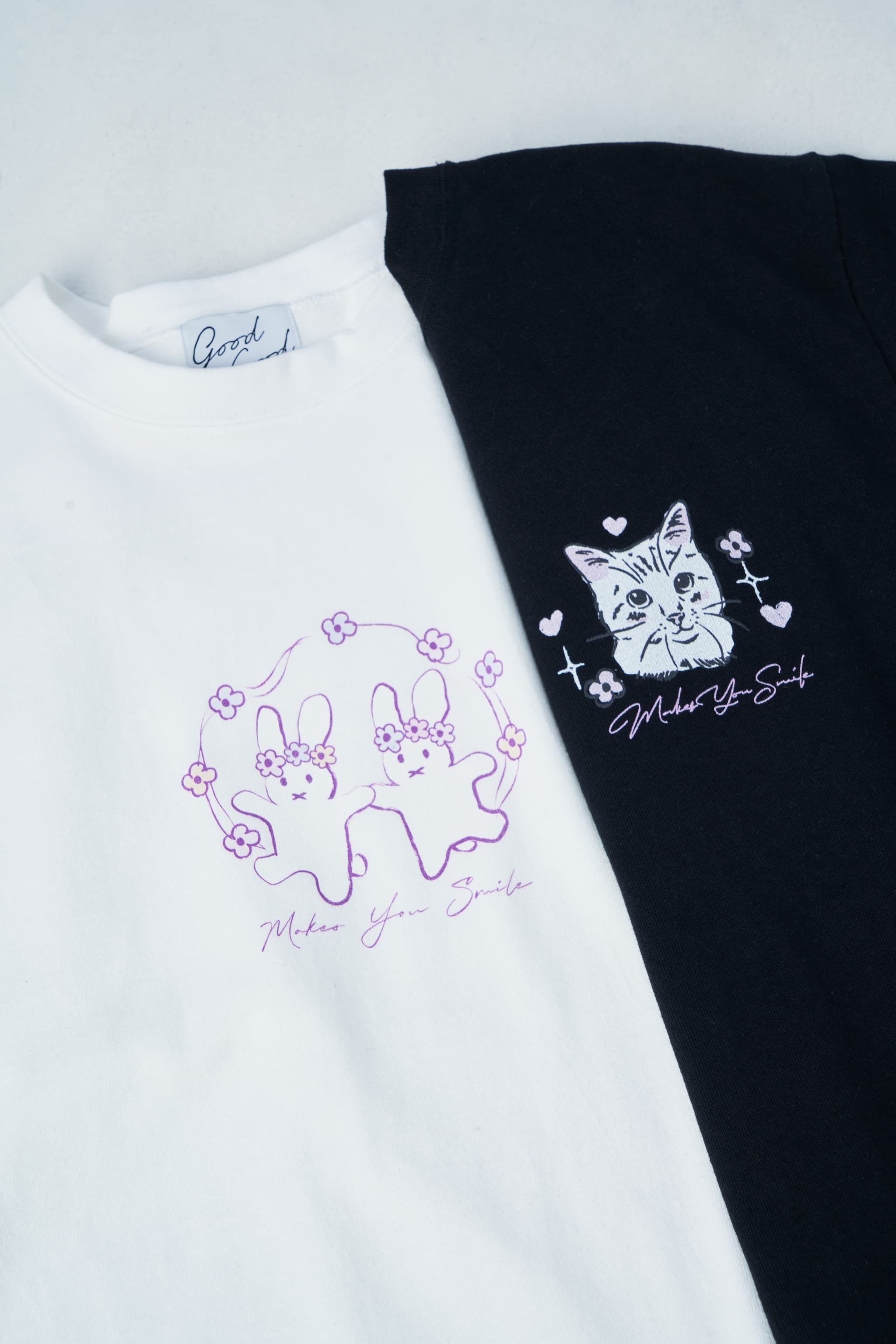 佐藤佳穂&井上瑠夏 Sustainable Message Tシャツ(Type A/B) logo