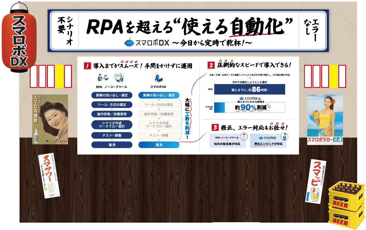 居酒屋風ブース