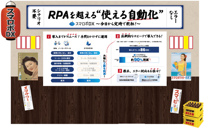 居酒屋風ブース