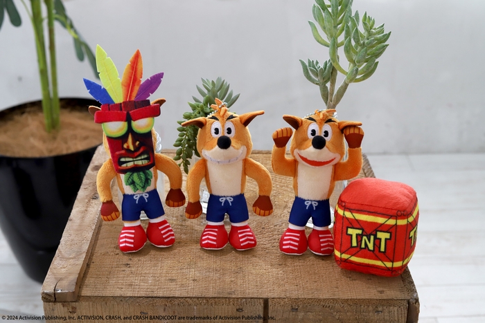 クラッシュ・バンディクー マスコットボールチェーン (全4種)