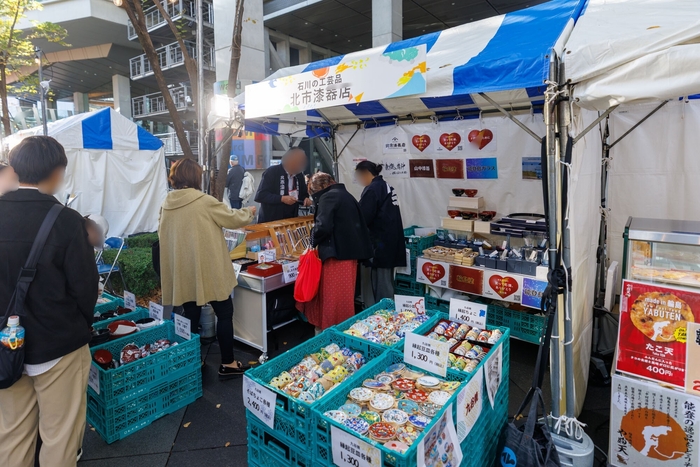 被災地応援ブース