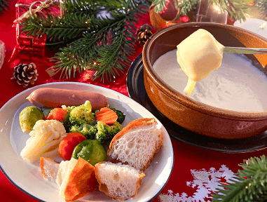 あったか~いチーズフォンデュ