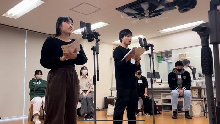 ボイスアクターズコース　レッスン写真1