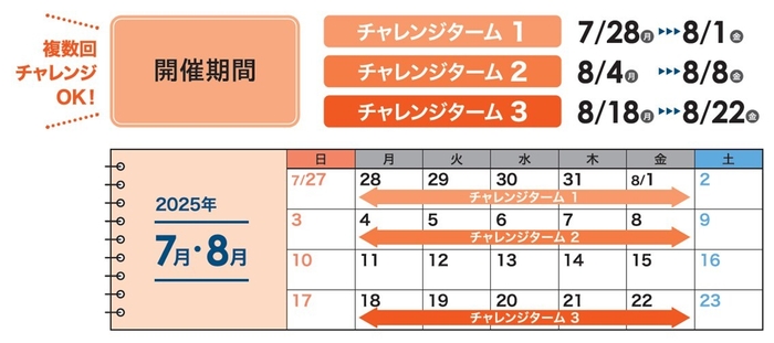 べんきょう夏FES2025_開催期間