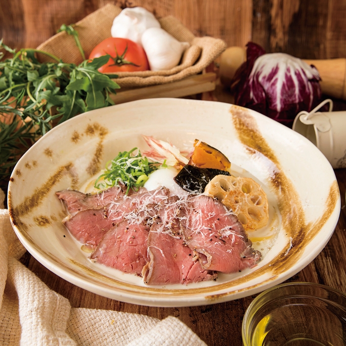 ローストビーフのチーズカルボナーラ(1,190円)