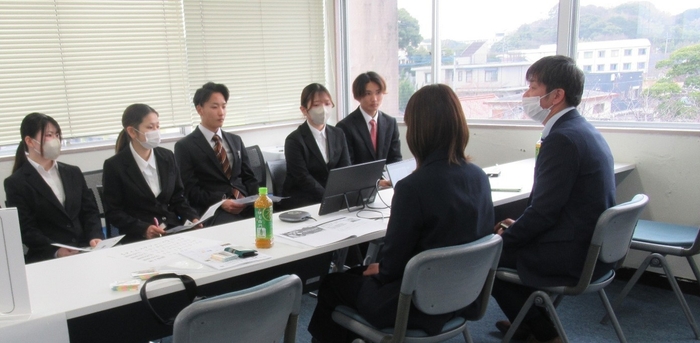 令和6年度（2024年度）に本学で実施の就職説明会の様子