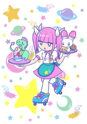 江崎びす子「メンヘラチャン」×「galaxxxy」×「melcafe」　 『メンヘラチャンカフェ』を大阪メイドカフェで12月1日から開催