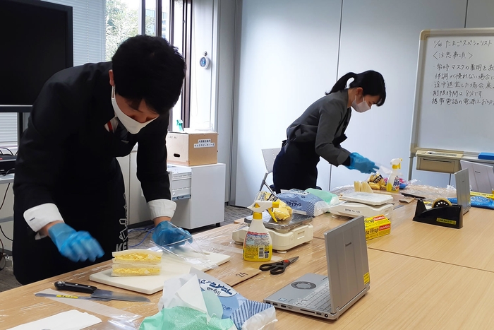 実技試験の様子-2