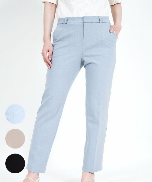 360°ストレッチで脚さばきバツグン 春に歩きたくなるテーパードパンツ 股下70cm