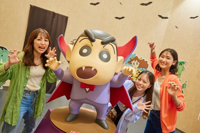 ▲ホラーハウスにはユーモアあふれる仕掛けが満載!