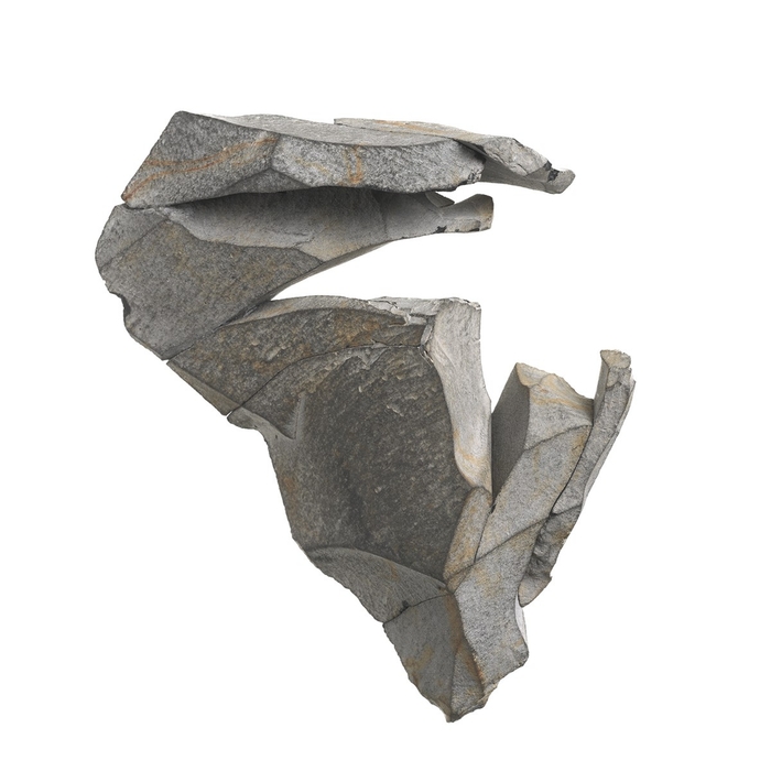 【画像２】法華寺南遺跡から出土した石器の接合資料