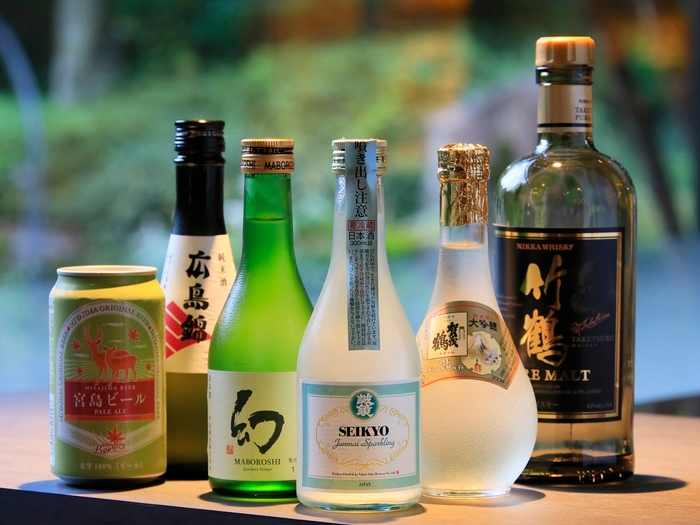 ご宿泊者限定無料サービス(日本酒飲み比べ/15時~21時まで)