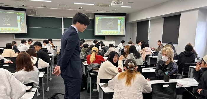 令和6年度(2024年度)の講義ではJ3リーグFC大阪の元選手 武田太一氏が登壇