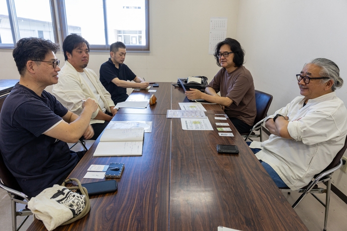 植松さんといわて蔵ビールの醸造打合せ風景