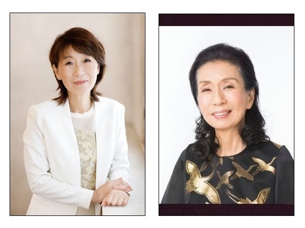 【左】イベント講師/杉山幸恵(着付け師・和装スタイリスト) 【右】イベント講師/若槻せつ子(ファッションディレクター)