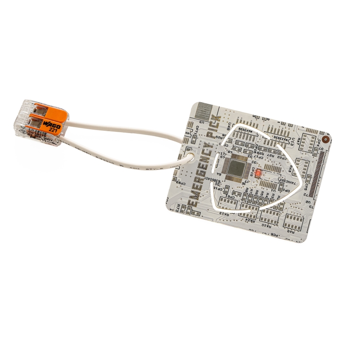 FLASH PCB ver.ピックキーホルダー 白 裏