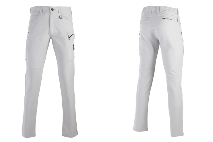 PW-3045G カーゴパンツ シルバー