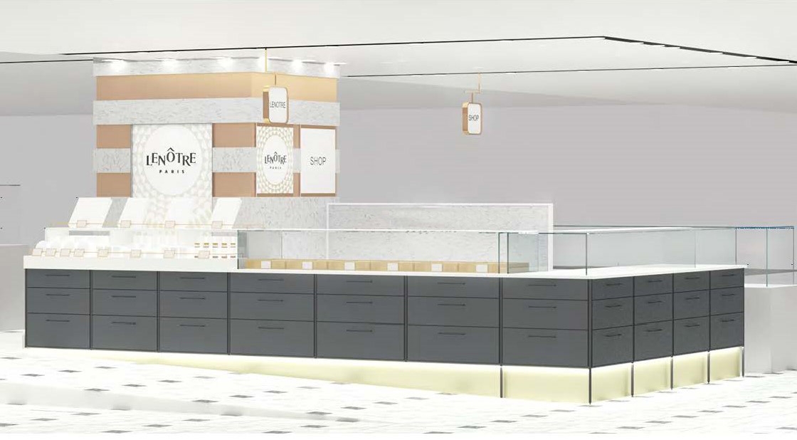 「ルノートル 西武池袋店」パース図