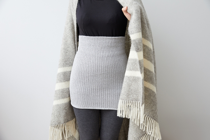 アスカム 絹と炭のウエストウォーマー