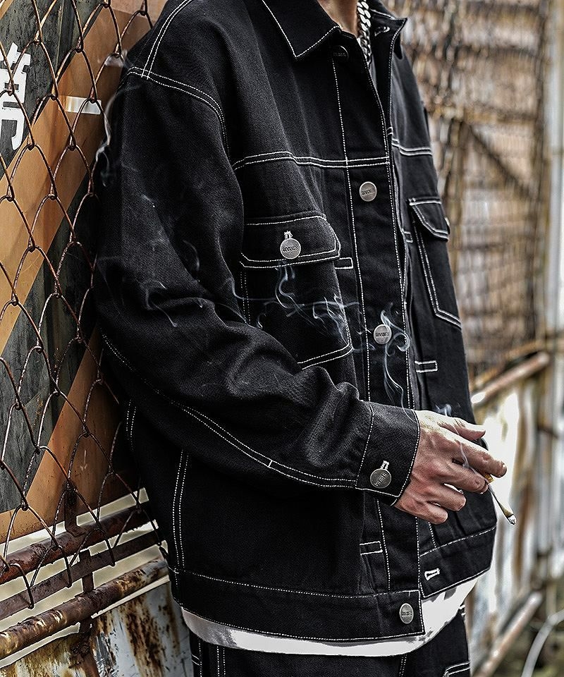 Black Denim Jacket