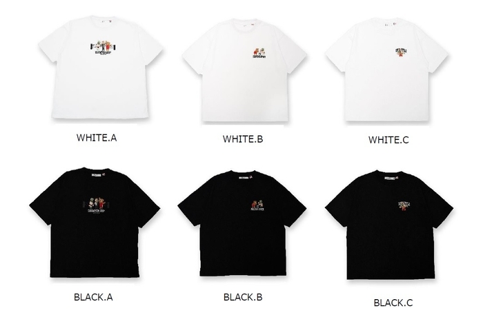 刺繍TシャツA　キーホルダー付き