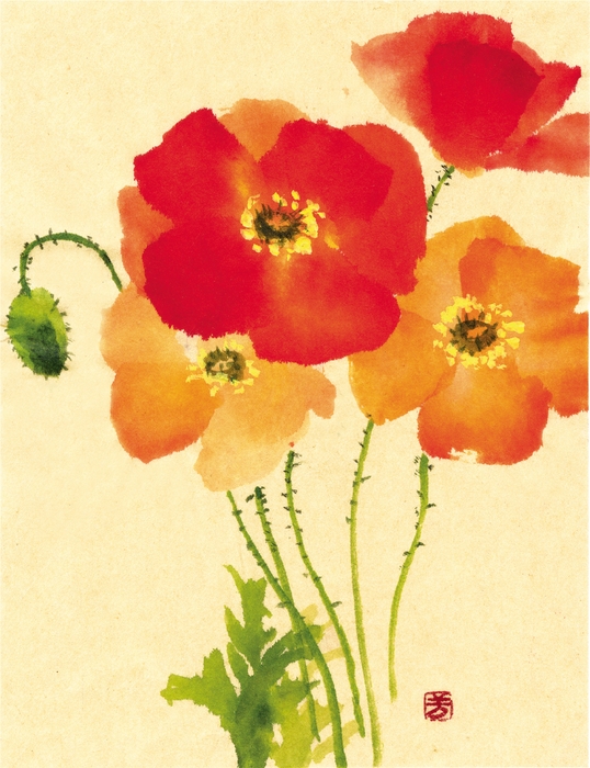 『行く道に花の咲かない道はなく』52頁　俳句は53頁