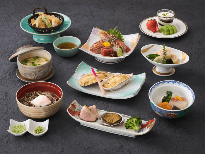 和食会席(一例)