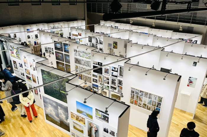 昨年の卒業・修了制作展の様子 写真学科
