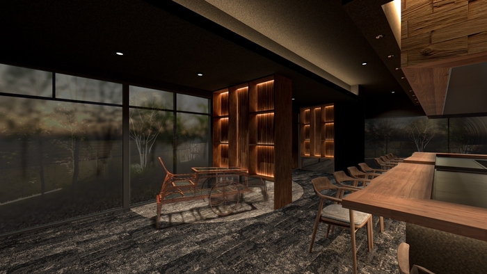 淡路 鉄板焼 レストラン 輝光 内観 イメージ