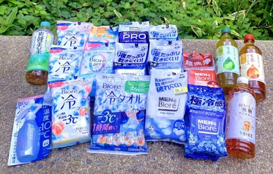 熱中症対策もファミペイがおトク！ 夏の必需品！冷たいお茶、汗拭きシートなどの クーポンプレゼント